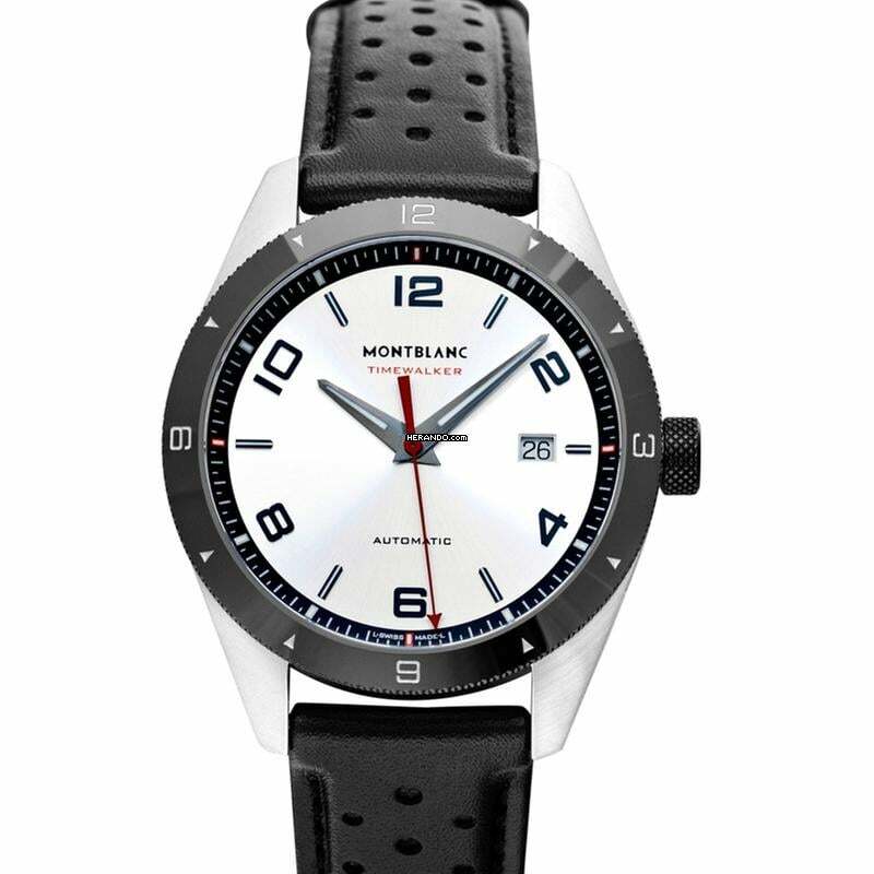 Montblanc Timewalker 116058 - TimeWalker Automatic Silver Dial Stainless Steel Men's Watch </h1>