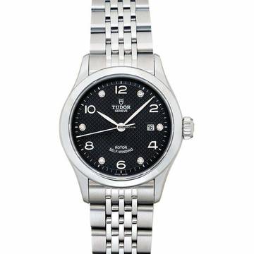  Tudor 1926 91350-0004 - Tudor 1926 Automatic Black Dial Stainless Steel Ladies Watch </h1> 