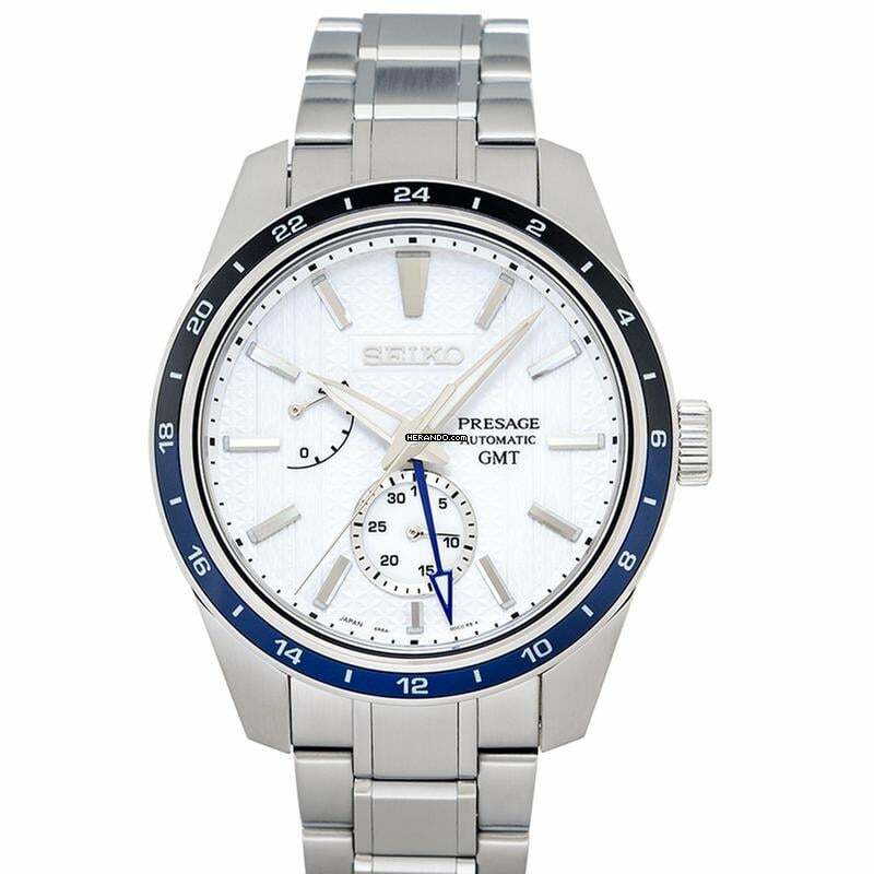 Seiko Presage SARF017 - Presage Automatic White Dial Stainless Steel Men's Watch </h1>