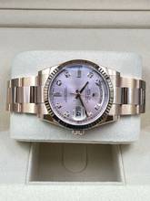 Thumbnail von Rolex Day-Date 36 Pink Sundust Diamond Dial NEW UNWORN 2022 Full Set Box&Papers </h1>