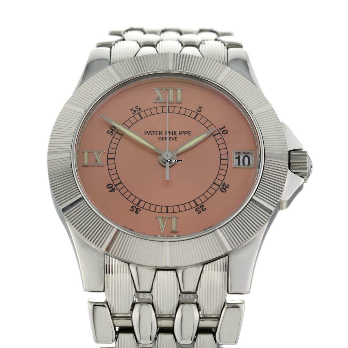 Patek Philippe Neptune Ref.5080 Salmon Stainless Steel rare </h1>