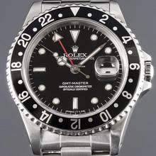 Thumbnail von Rolex GMT-Master Stahl Fullset LC 100 - STRAIGHT CROWN