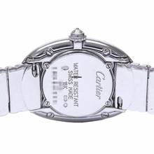 Thumbnail von Cartier Baignoire 23mm Quartz 18K WG ~4TCW Diamond Watch </h1>