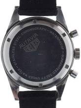 Thumbnail von Heuer Gents manual wind Wristwatch Chronograph Autavia so called Mario Andretti </h1>