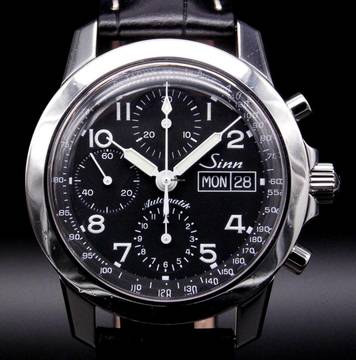  Sinn 103 Chronograph Day-Date kleine Sekunde mit original Sinn Reisebox </h1> 
