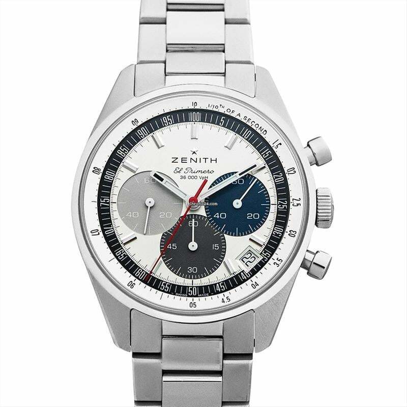 Zenith 03.3200.3600/69.m3200 - Chronomaster Automatic White Dial Stainless Steel Men's Watch </h1>