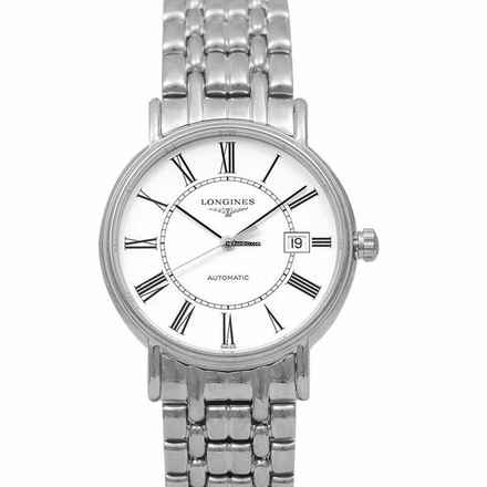  Longines Présence L49214116 - Presence Automatic White Dial Men's Watch </h1> 