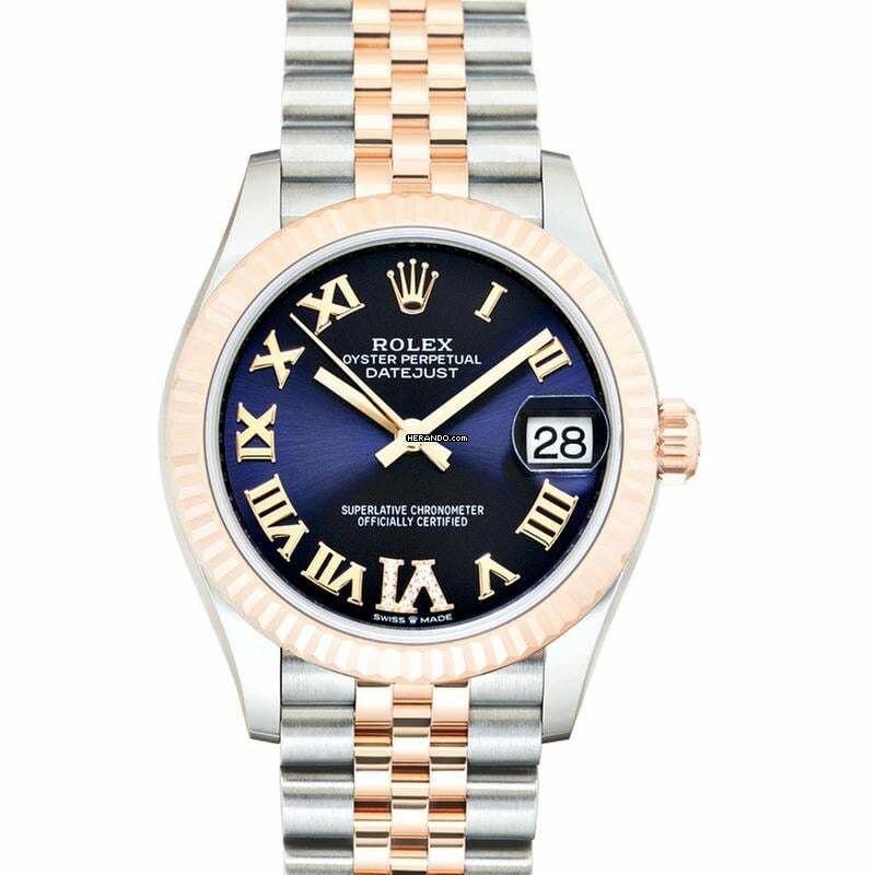 Rolex Datejust 31 278271-0020 - Datejust Automatic Purple Dial Stainless Steel Ladies Watch </h1>