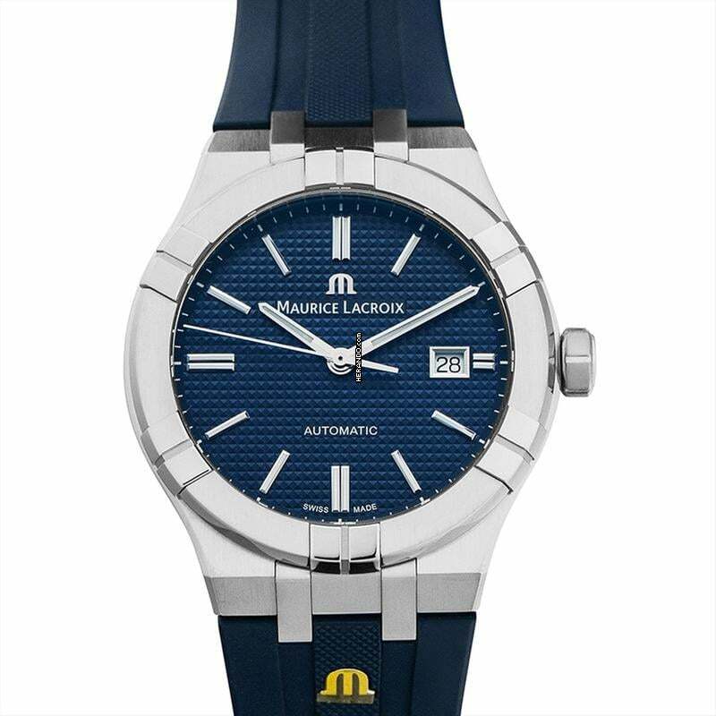 Maurice Lacroix AIKON AI6008-SS000-430-4 - Aikon Automatic Blue Dial Stainless Steel Men's Watch </h1>