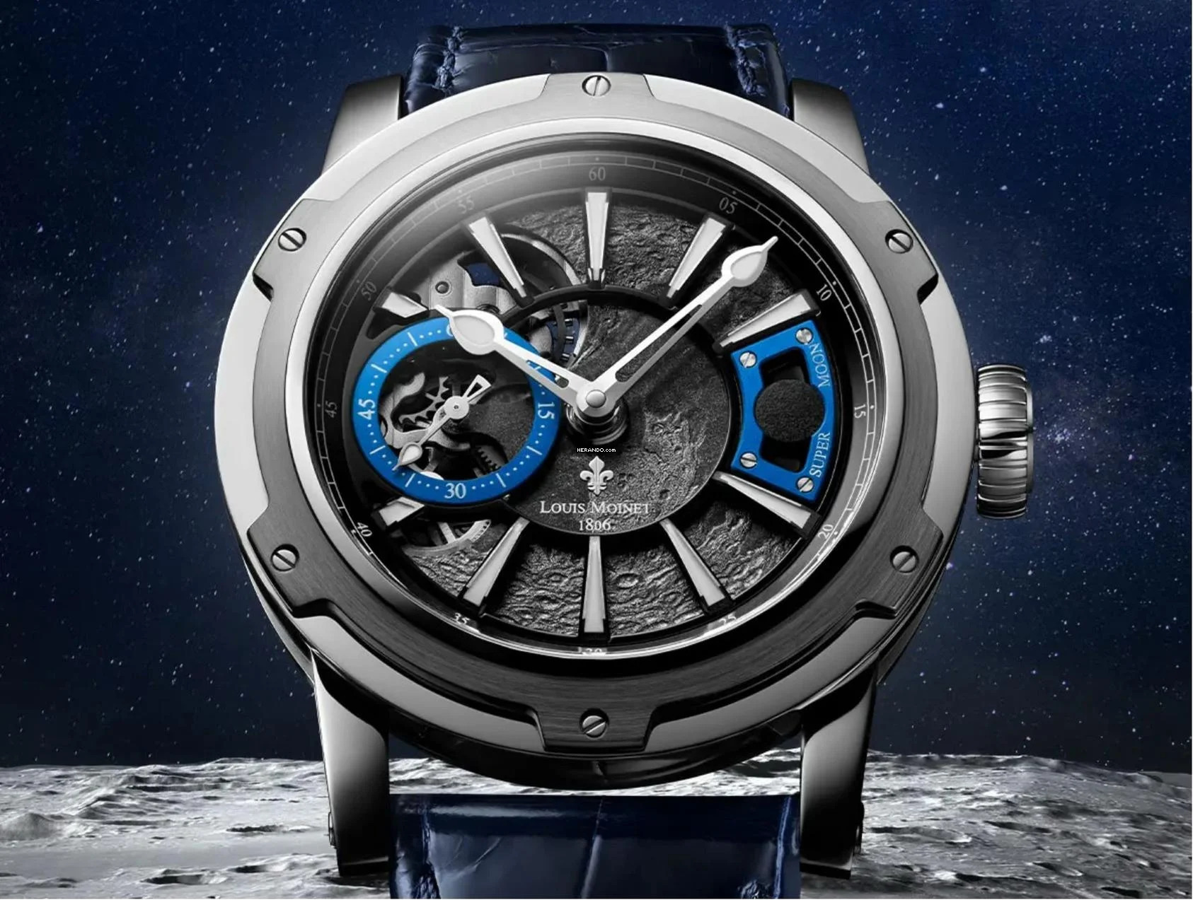 Louis Moinet Super Moon Meteorite