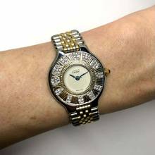 Thumbnail von Cartier 21 Must de Cartier Quartz 28mm 2 Tone Watch 0.41TCW Diamonds </h1>