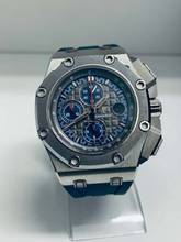 Thumbnail von Audemars Piguet Royal Oak Offshore Chronograph Schumacher - PLATINUM - 100 pieces LTD - 2013 - Full set