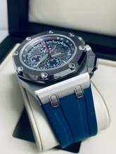 Thumbnail von Audemars Piguet Royal Oak Offshore Chronograph Schumacher - PLATINUM - 100 pieces LTD - 2013 - Full set