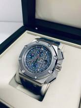 Thumbnail von Audemars Piguet Royal Oak Offshore Chronograph Schumacher - PLATINUM - 100 pieces LTD - 2013 - Full set
