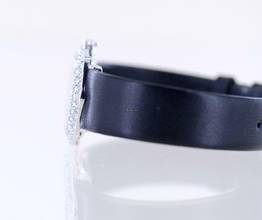 Thumbnail von Ebel 18K Whitegold Luxus Lady Onyx Dial Diamonds Schmuckuhr