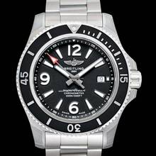 Thumbnail von Breitling Superocean A17367D71B1A1 - Superocean Automatic Black Dial Stainless Steel Men's Watch </h1>