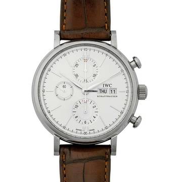  IWC Portofino Chronograph IW391027 - Portofino Chronograph Automatic Silver Dial Men's Watch </h1> 