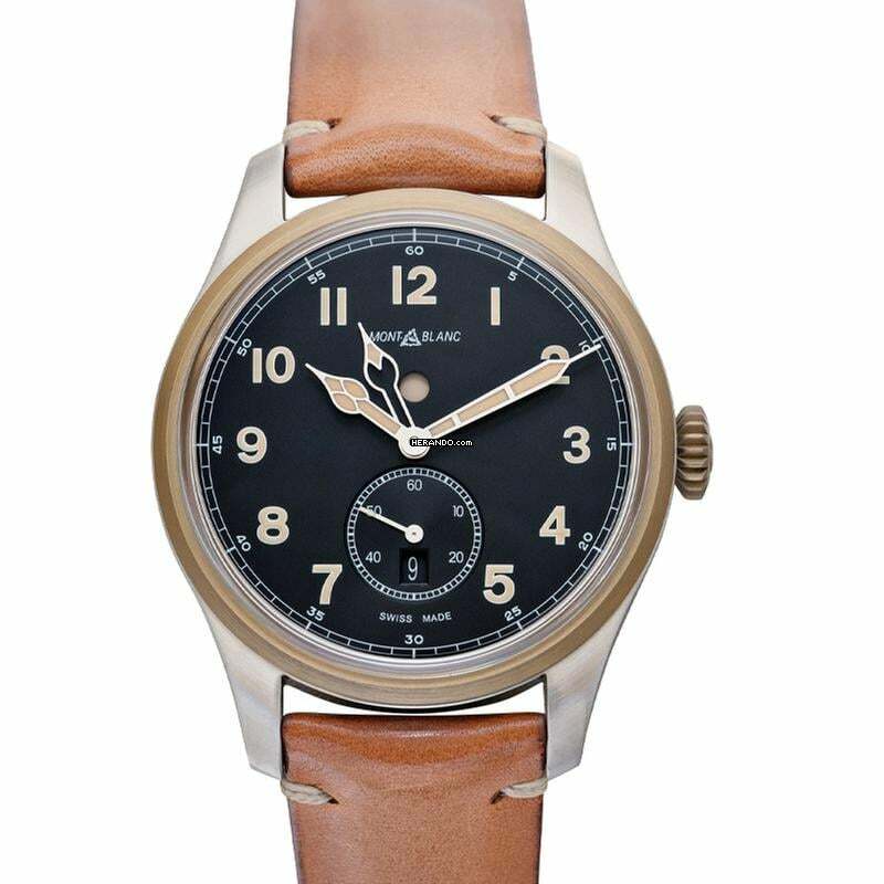 Montblanc 1858 116479 - Montblanc 1858 Automatic Black Dial Stainless Steel Men's Watch </h1>