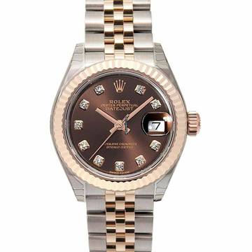  Rolex Lady-Datejust 279171 G - Lady Datejust Automatic Chocolate set with diamonds Dial Stainless Steel and Ev </h1> 