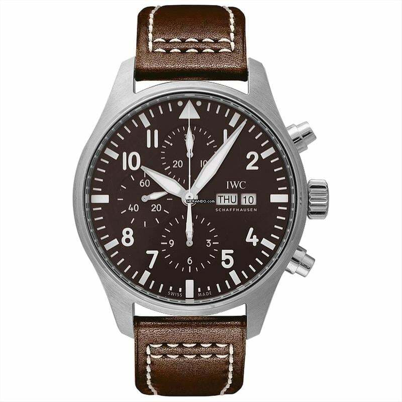 IWC Fliegeruhr Chronograph IW377713 - Pilot's Watch Chronograph Edition Antoine De Saint Exupéry Automatic Brown Di </h1>