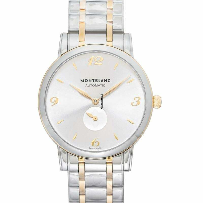Montblanc Star Classique 107914 - Star Automatic Silver Dial Stainless Steel Unisex Watch </h1>