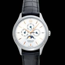 Thumbnail von Montblanc Heritage Chronométrie 112534 - Heritage Chronometrie Automatic Silver-tone Dial Stainless Steel Men's Watch </h1>