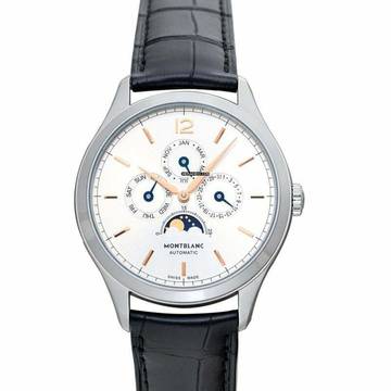  Montblanc Heritage Chronométrie 112534 - Heritage Chronometrie Automatic Silver-tone Dial Stainless Steel Men's Watch </h1> 