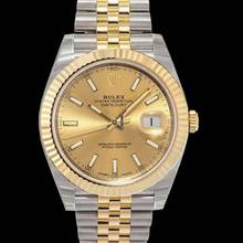 Thumbnail von Rolex Datejust 41 126333 - Datejust 41 Rolesor Yellow Fluted / Jubilee / Champagne </h1>