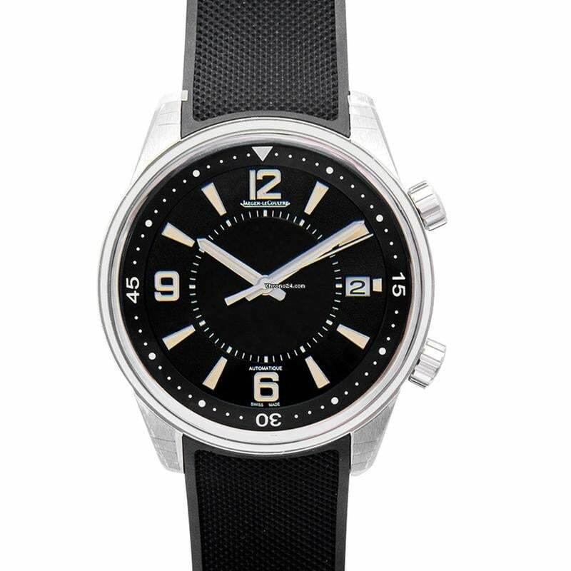 Jaeger-LeCoultre Polaris Q9068670 - Polaris Date Automatic Black Dial Men's Watch </h1>