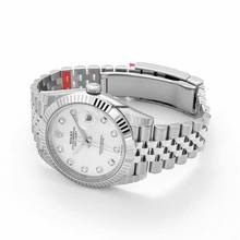 Thumbnail von Rolex Datejust 41 126334 - Datejust 41 Stainless Steel Fluted / Jubilee / MOP Diamond </h1>
