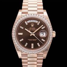Thumbnail von Rolex Day-Date 40 228345RBR - Day-Date 40 Everose Diamond / Chocolate Diamond </h1>
