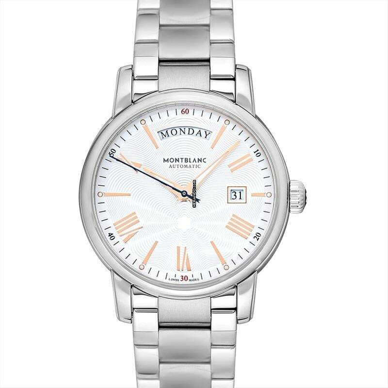 Montblanc 4810 114854 - 4810 Automatic Silver Dial Stainless Steel Men's Watch </h1>