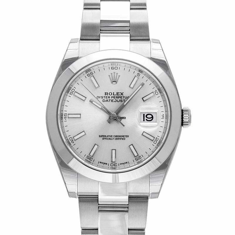 Rolex Datejust 41 126300 - Datejust 41 Silver/Steel 41mm Oyster </h1>