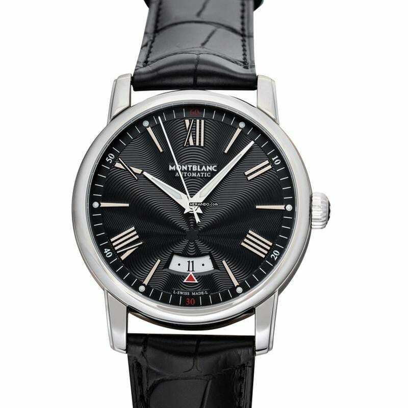 Montblanc 4810 115122 - 4810 Automatic Black Dial Stainless Steel Men's Watch </h1>