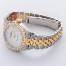 Thumbnail von Rolex Lady-Datejust 279383RBR - Lady Datejust Automatic White mother-of-pearl set with diamonds Dial Stainless </h1>