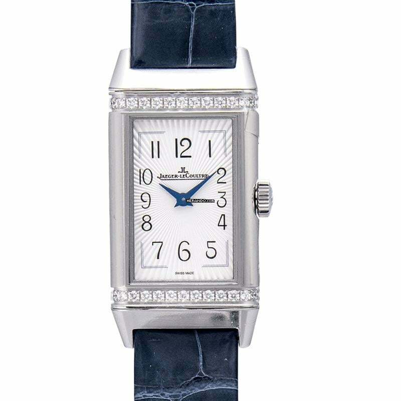 Jaeger-LeCoultre Reverso Q3288420 - Reverso One Quartz White Dial Ladies Diamonds Watch </h1>