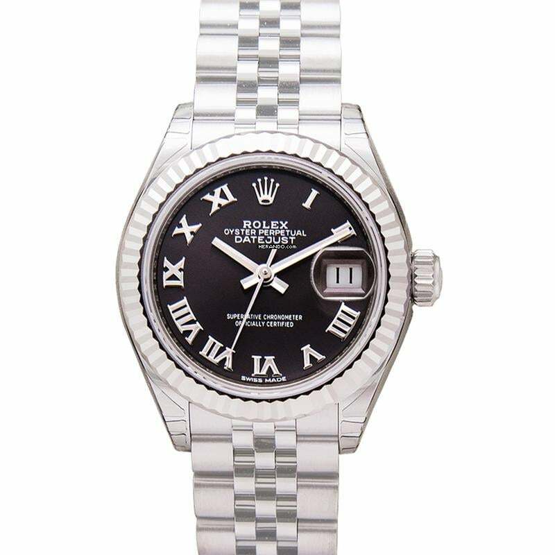 Rolex Lady-Datejust 279174 - Lady Datejust Rhodium Dial Steel and 18K White Gold Watch 279174RRJ </h1>