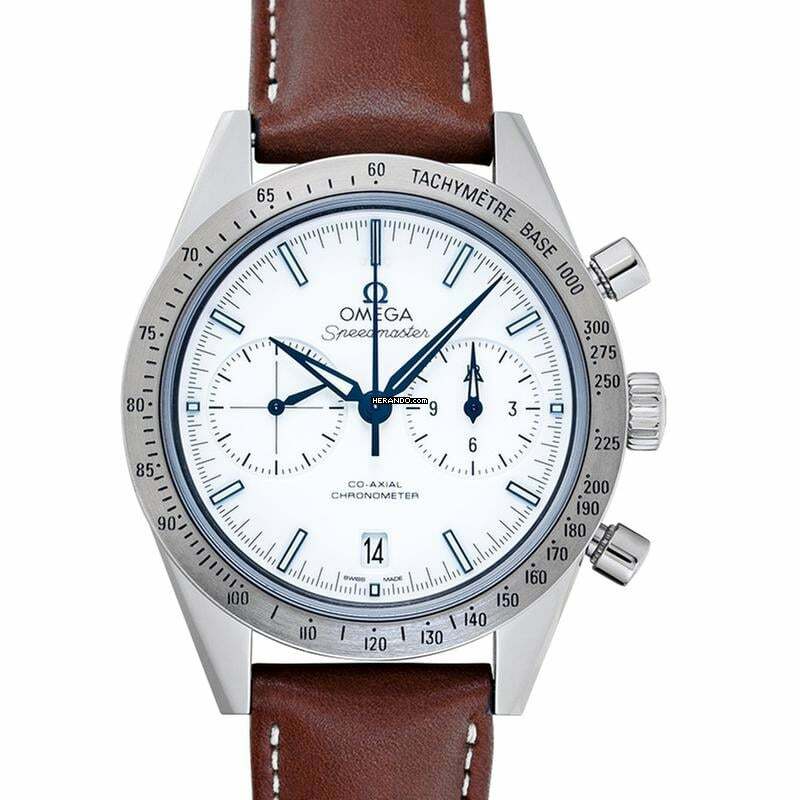 Omega Speedmaster '57 331.92.42.51.04.001 - Speedmaster Automatic White Dial Titanium Men's Watch </h1>