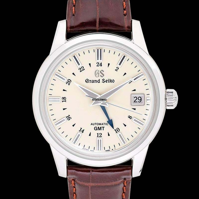 Grand Seiko Elegance Collection SBGM221 - Classic and Elegant Mechanical GMT Men's Watch </h1>