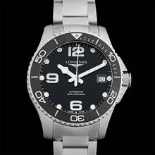 Thumbnail von Longines HydroConquest L37804566 - HydroConquest Automatic Black Dial Stainless Steel Men's Watch </h1>
