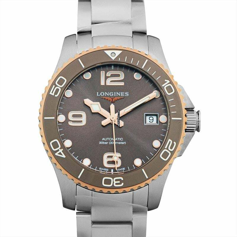 Longines HydroConquest L37803786 - HydroConquest Automatic Grey Dial Stainless Steel Men's Watch </h1>