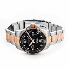 Thumbnail von Longines HydroConquest L37823587 - HydroConquest Automatic Black Dial Stainless Steel Men's Watch </h1>
