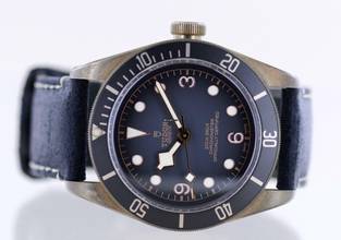 Thumbnail von Tudor Black Bay Bronze grey Dial Top LC100 Cool 2019 B+P Lederband </h1>