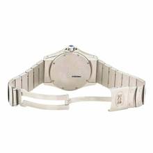 Thumbnail von Cartier Santos RONDE Quartz 29mm Steel Diamond Watch </h1>