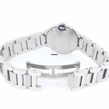 Thumbnail von Cartier Ballon Bleu 28mm Quartz Steel Diamond Watch </h1>