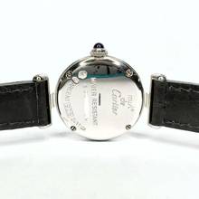 Thumbnail von Cartier VERMEIL COLISÈE Quartz 24mm 925 Silver ~0.70TCW Diamond Watch </h1>