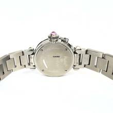 Thumbnail von Cartier Pasha Quartz 27mm Steel 0.73TCW DIAMOND Watch Pink Dial </h1>