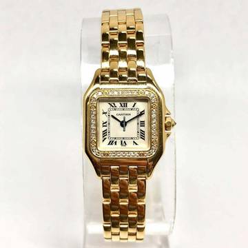  Cartier Panthère 23mm 18K Yellow Gold ~0.4TCW DIAMOND Watch </h1> 