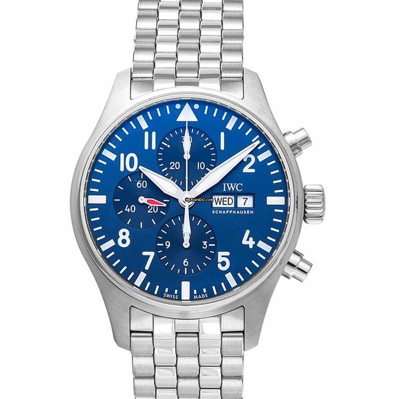 IWC Fliegeruhr Chronograph IW377717 - Pilot's Watch Chronograph Edition Le Petit Prince Automatic Blue Dial Unisex </h1>