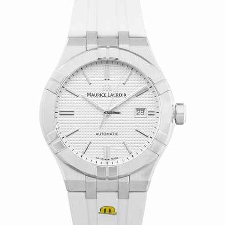  Maurice Lacroix AIKON AI6008-SS000-130-2 - Aikon Automatic White Dial Stainless Steel Men's Watch </h1> 